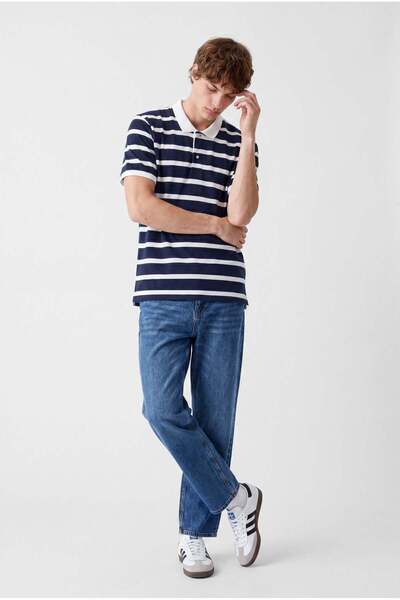PAULMARK Men's Cotton Baggy Fit Jeans