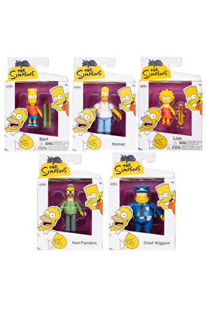 Jakks Pacific Figurină asortată The Simpsons, ediția 1, 6cm