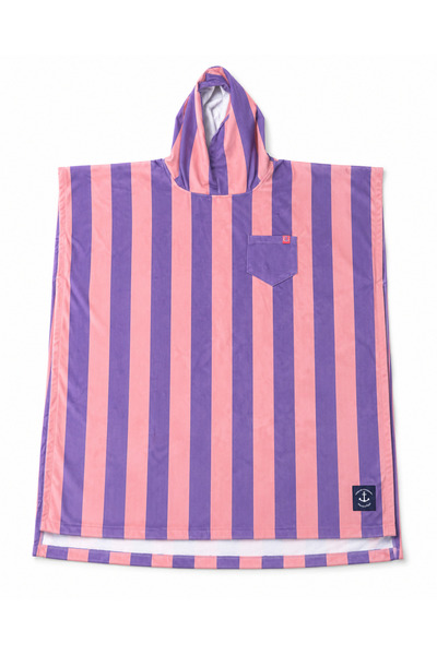 Asva Home Printed Towel Poncho, Unisex, 80X100 Oversized Beach, Pool and Afte...