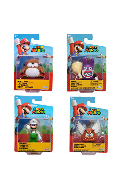 Jakks Pacific Figurină asortată Super Mario Bros, ediția 48, 6cm