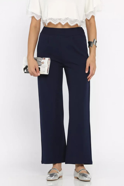 TOZLU Women's Pleated Pipe Leg Pants