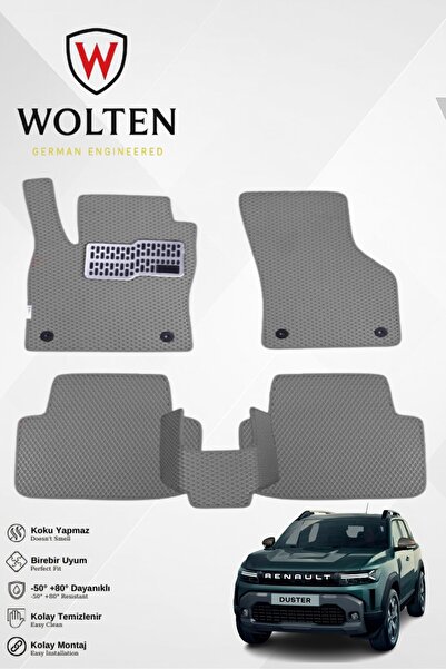 w wolten german engineered RENAULT DUSTER-(2025-sonrası)İÇİN EVA İÇ PASPAS TA...