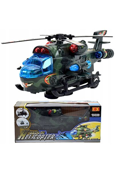 Skleplolki HELICOPTER INTERACTIV MILITAR CU ROȚI JUCĂRIE