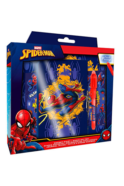 KIDS LICENSING Agendă magică cu pix Marvel Spiderman