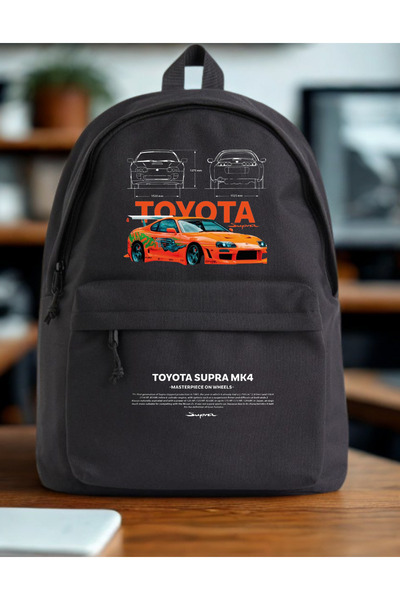 dompulerimoda Toyota Supra Mk4 Car School, Class, Course, Classroom Unisex Bl...