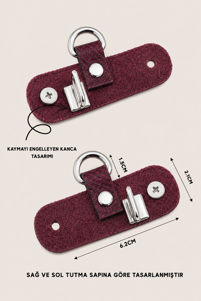 Wibego Will Good Be Pomegranate Longchamp Askı Le Pliage Uyumlu Çanta Askısı , Kadın Deri Çanta Askısı , Ayarlanabilir Çanta Kemeri , Bag Strap , Çanta Aksesuar Bordo - Pomegranate