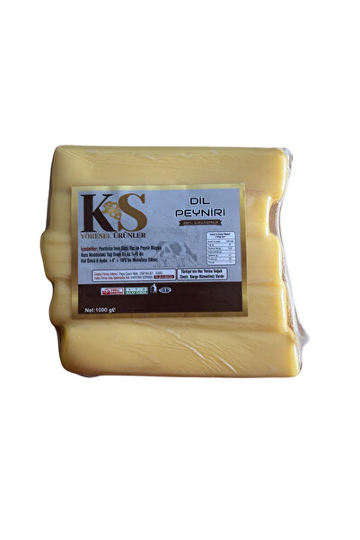 Şirden Mayalı Kars Yağlı Dil Peyniri (1000 Gr)