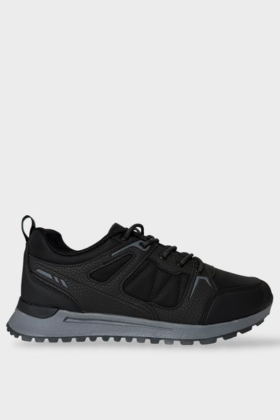 Jagulep Men's 4 Season Comfortable Sports Comfort Outdoor Shoes Black