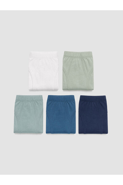 LC Waikiki Rmz Gi̇yi̇m Farkiyla Boys' Boxer 5-Pack
