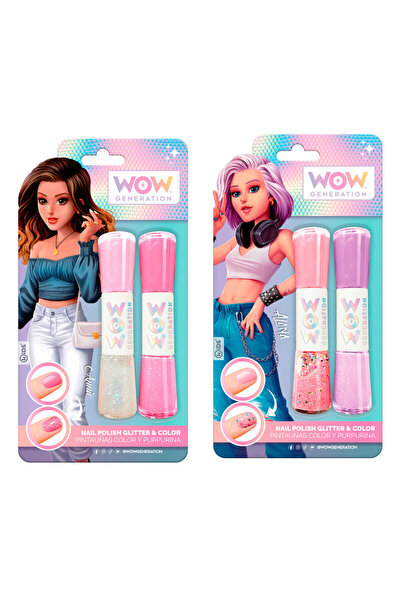 WOW Generation Glitter nail polish assorted