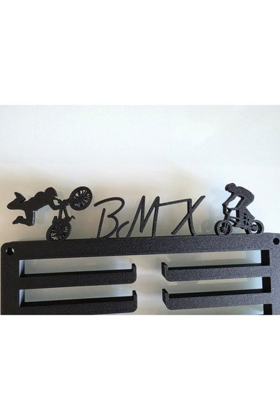 Generic Brand Suport pentru medalii BMX, model ciclism, 8 brațe, printat 3D - Idei in 3D