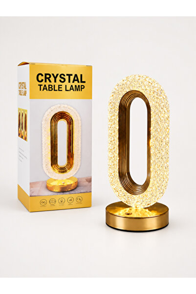 OEM Decorative LED Lamp with Crystal Effect, Touch, 3 Light Modes, 26x12x10 c...