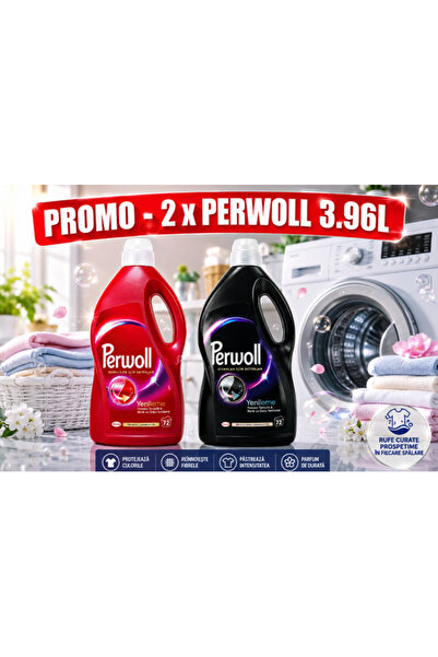 Perwoll COMBO, 2 X 3.96L, 144 spalari0742761033520