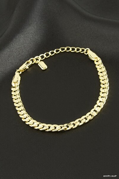 ZERO LAND Spt-Gld Plain Luxury Steel (152633) Bracelet Yellow