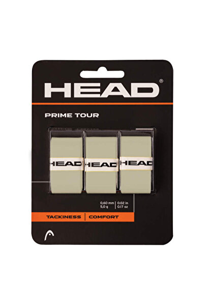 HEADATERM PRIME TOUR REGULAR 3X GR GREY OVERGRIP TENNIS HEAD