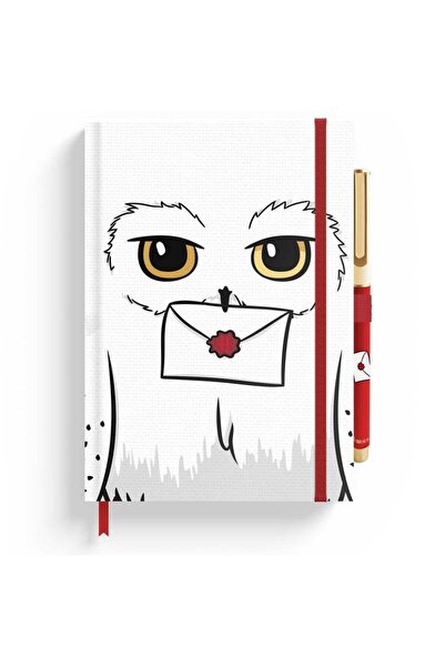 Erik Harry Potter Hedwig A5 premium notebook + pen