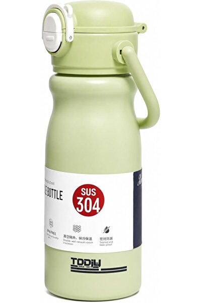 tooly Fit 600ml Sage Green Vacuum Insulated Stainless Steel Water Bottle with...