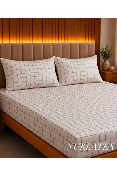 Bercetekstil Battal Size Elastic Sheet Set 180 X 200