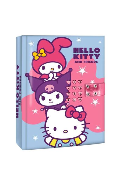KIDS LICENSING Hello Kitty și Prietenii Sale Jurnal electronic secret cu sunete