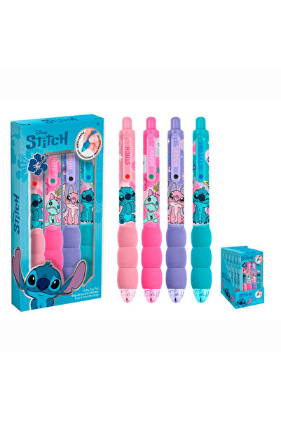 KIDS LICENSING Дисни Стич комплект от 4 химикалки