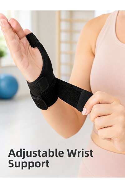 Mestore Thumb Support Hand Wrist Brace Metal Support Adjustable Wrist Brace D...