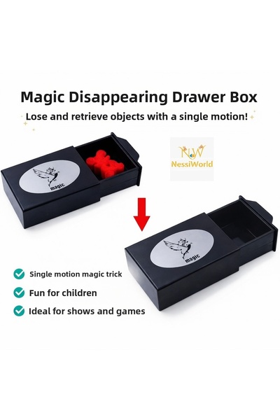 NW NessiWorld The Magic Box of Everything Lost Magic Drawer 3X10X7 cm
