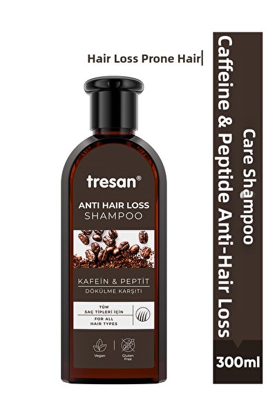 Tresan Caffeine & Peptide Anti-Hair Loss Care Shampoo – Energy & Volume, All ...