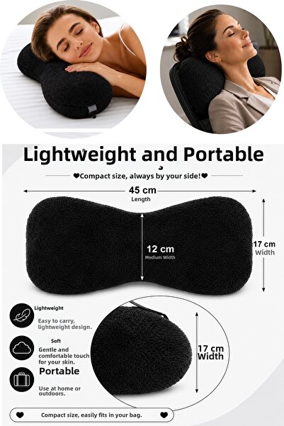 KAŞIKBEY Fıstık Yasık 1St Quality Travel Neck Pillow with Neck Support, Ortho...