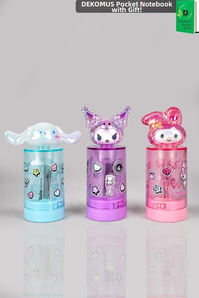 Cınnamoroll X Dekomus Licensed Cinnamoroll, Kuromi and My Melody Best Friends...