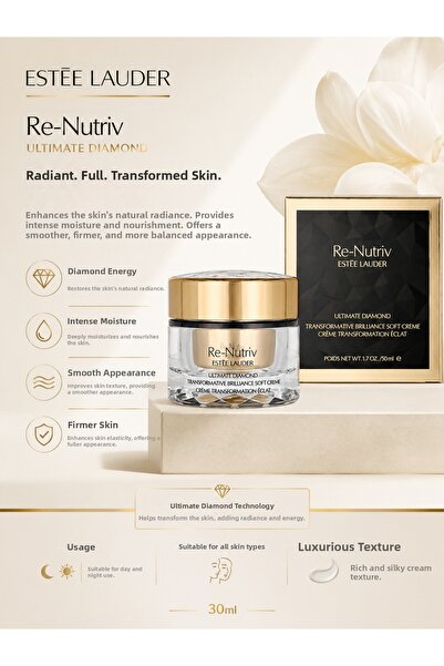 Estee Lauder Re-Nutriv Ultimate Diamond Brilliance Soft 30 ml - Skin Firming ...