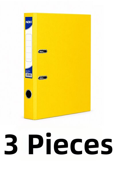 Noki 3 Narrow Plastic Folders A4 Folders