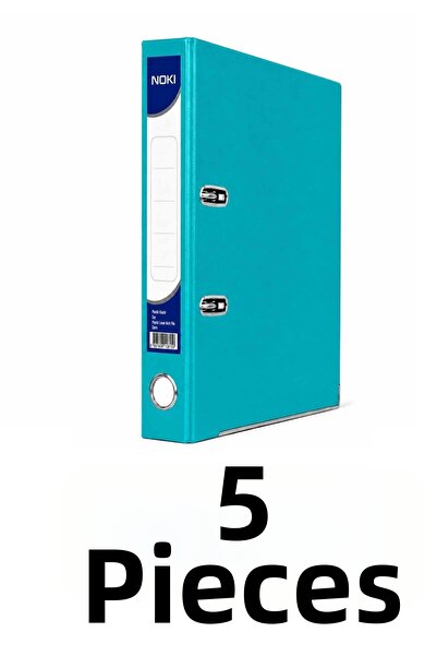 Noki 5 Narrow Plastic Folders A4 Folders