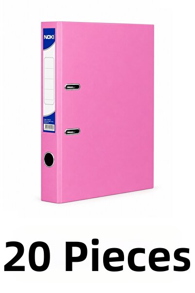 Noki 20 Narrow Plastic Folders A4 Folders