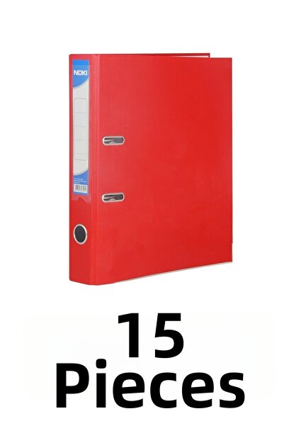 Noki 15 Pieces Narrow Plastic Folder A4 Folder