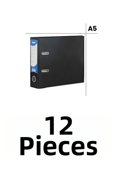 Noki 12 Pieces Telegraph A5 Plastic Folder Wide Telegraph Folder