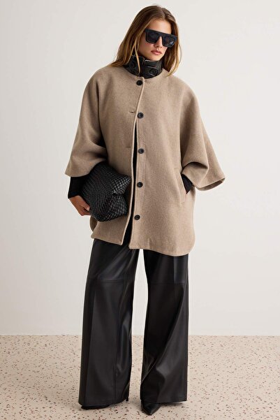 Trendyol Collection Mink Regular Coat Twoaw27Kb00027