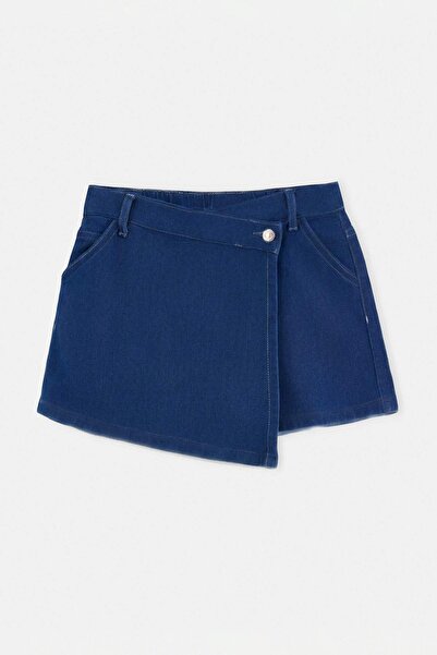 TRENDYOLKIDS Blauer kurzer/Mini-Jeansrock TKDSS26ET00010