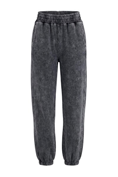 Trendyol Collection Anthracite Knitted Sweatpants Twoaw27Ea00029