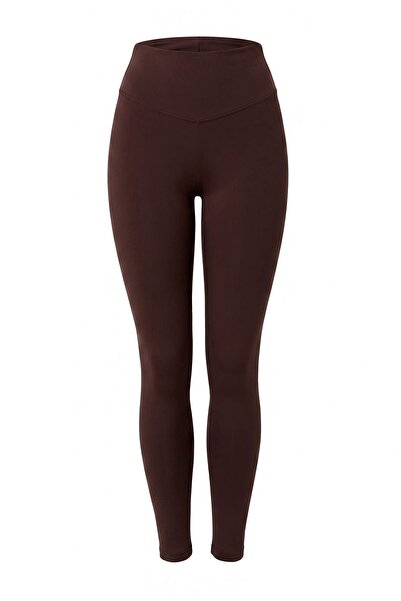Trendyol Collection Brown Diving/Scuba Sports Tights Thmaw27Ty00008
