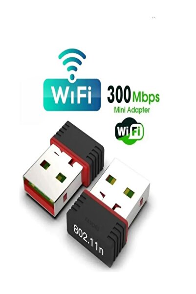 ProDepo 300 Mbps Nano Mini Wireless Adaptörü Kablosuz Ağ Pc Wifi Alıcı (w3)