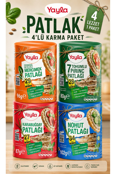 Yayla Karma Patlak Çeşitleri 4 Adet