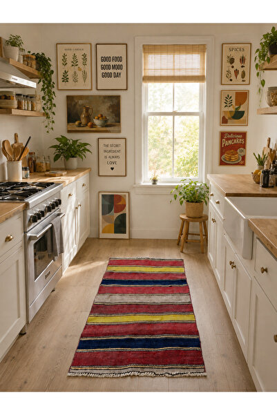 ŞAHMERDANOĞLU Şahmerdanoglu 63X82 cm Fethiye Local Mini Wool Square Rug, Tabl...