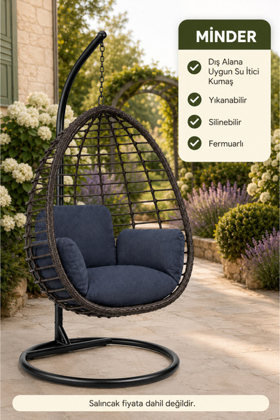 EXCELLENCE GARDEN HOME ( SADECE MİNDER) Armut Salıncak Fındık Salıncak Minder...