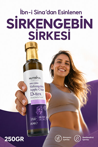 Nutriful İbni Sina Sirkengebin Prebiyotik Sirkesi