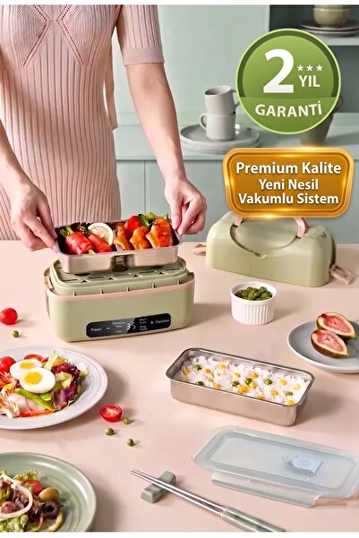 Quantis Yeni Nesil Sağlıklı Pişirme ve Isıtma Teknolojili Paslanmaz Çelik Mod...