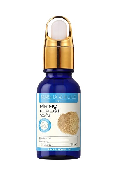 maisha&huile Pirinç Kepeği Yağı (Soğuk Pres) 10 ML - Doğal Bitkisel Aromatera...