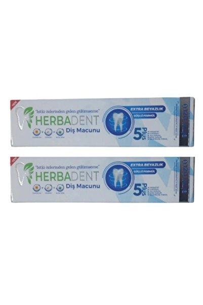 Herbadent Bitki Özlü Diş Macunu 50 gr 2'li Set