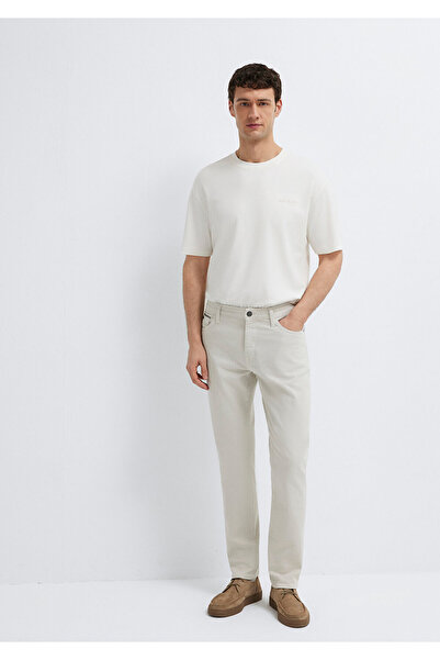Mavi Milan Schwarzgraue Gabardine-Hose 0081089464