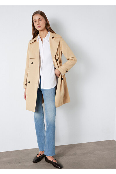 Mavi Beige Trench Coat 1110501-82323