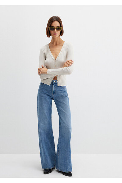 Mavi Cardigan Ecru Fitted / mulat croială 1710864-80194